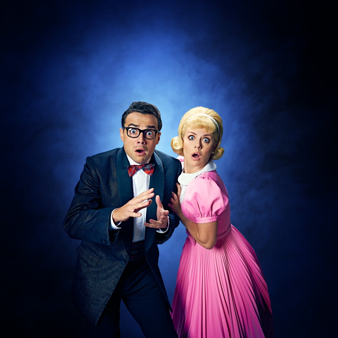 Rocky Horror Returns Ben Adams and Joanne Clifton as Brad and Janet