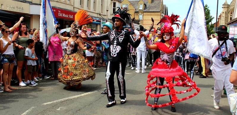 An Ode to Cowley Road Carnival  Skeleton Parade