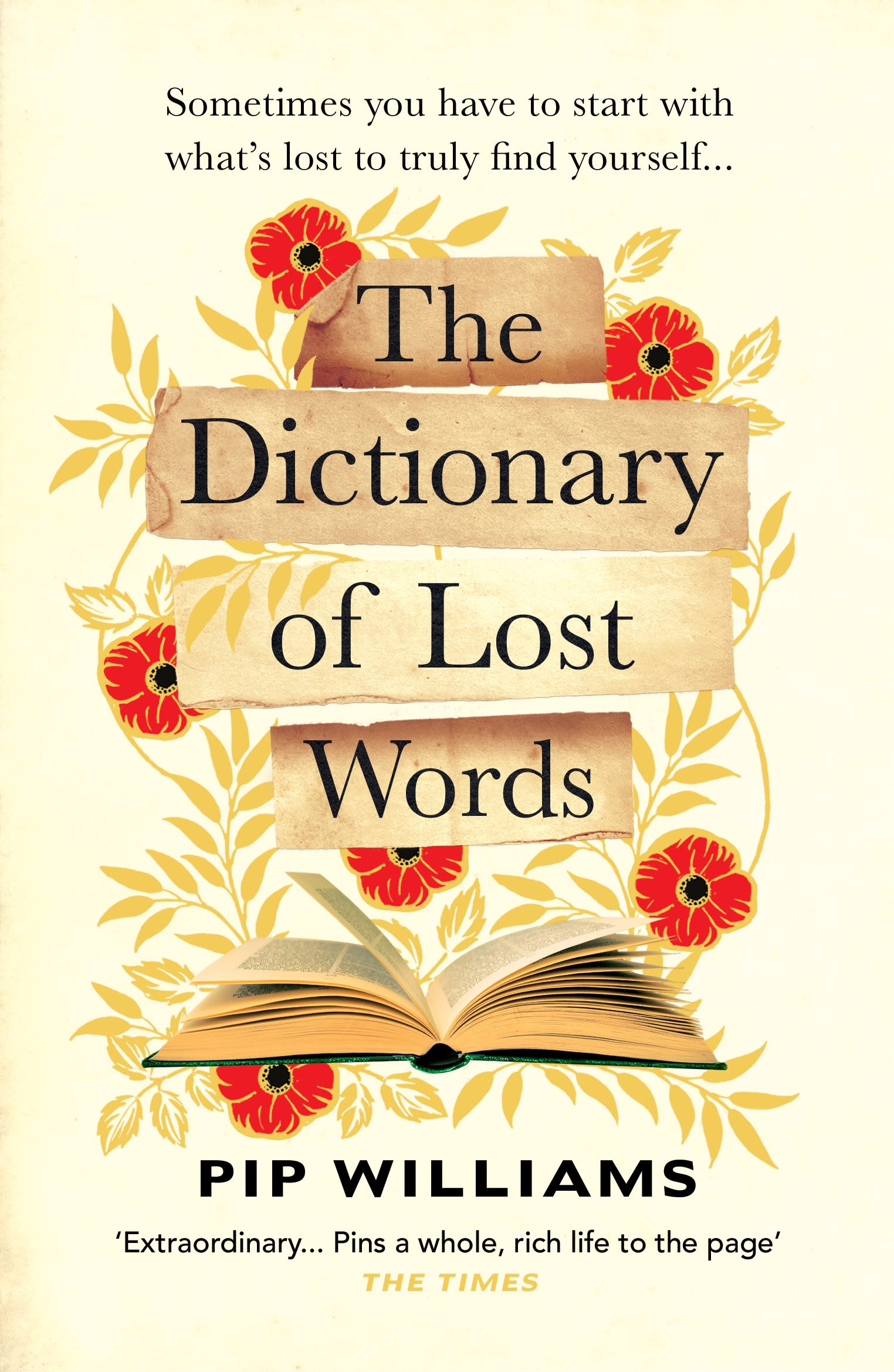 9781529113228 THE DICTIONARY OF LOST WORDS PBK