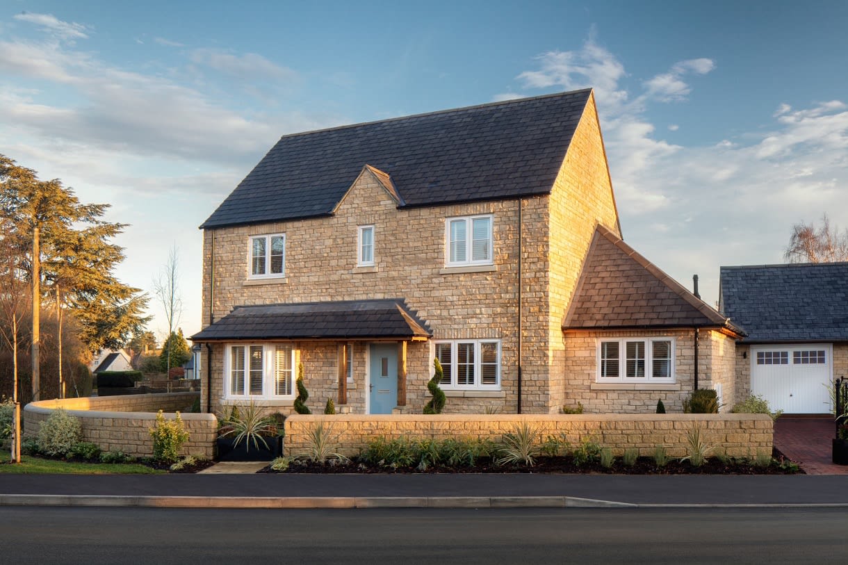 A typcial Deanfield Detached Home