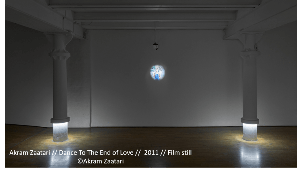 Oxford Unfiltered Akram Zaatari Dance To The End of Love Film Still Exhibition Modern Art Oxford