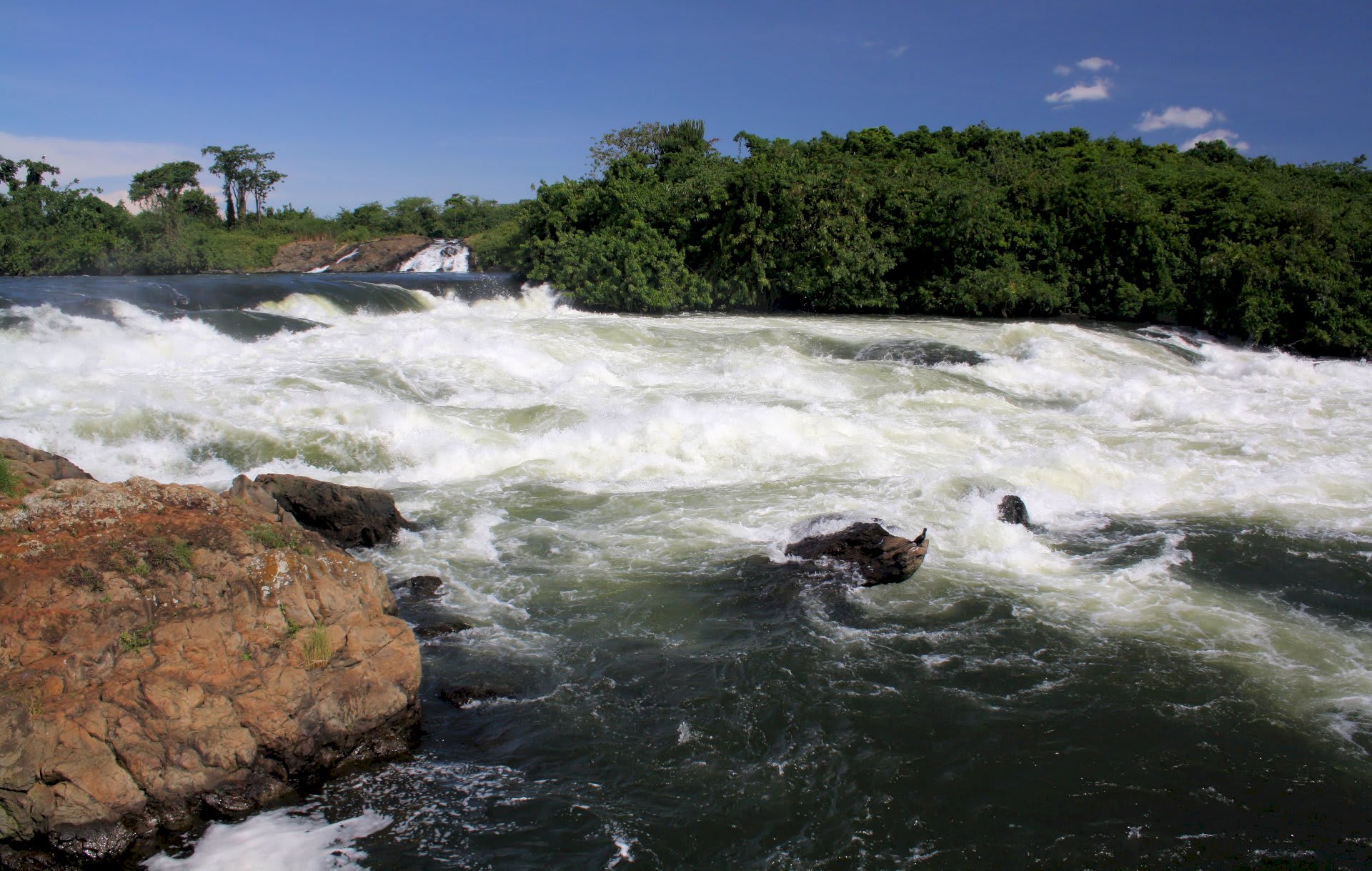 Burton and Speke Journey to the Source of the Nile Rapids