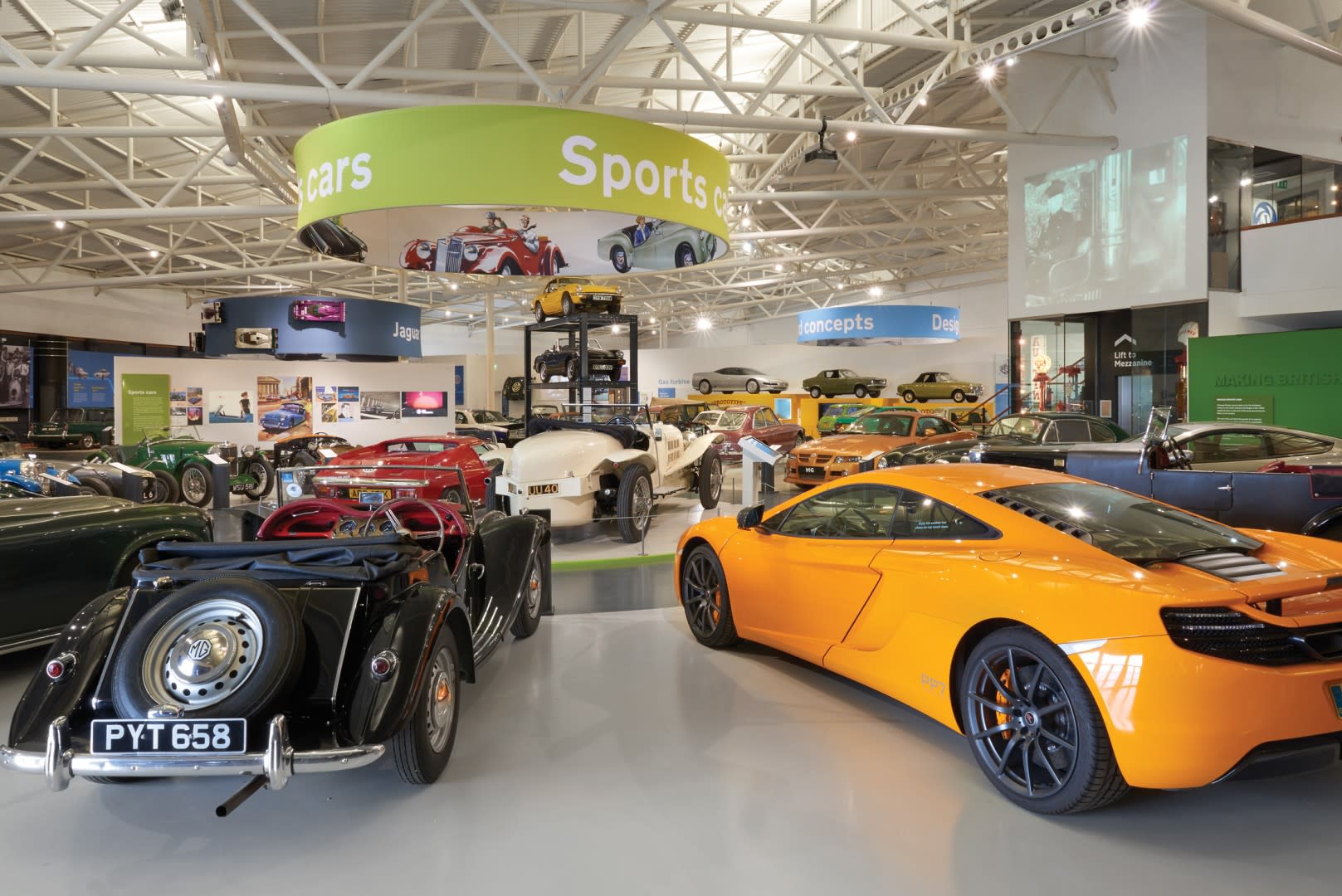 British Motor Museum Cars