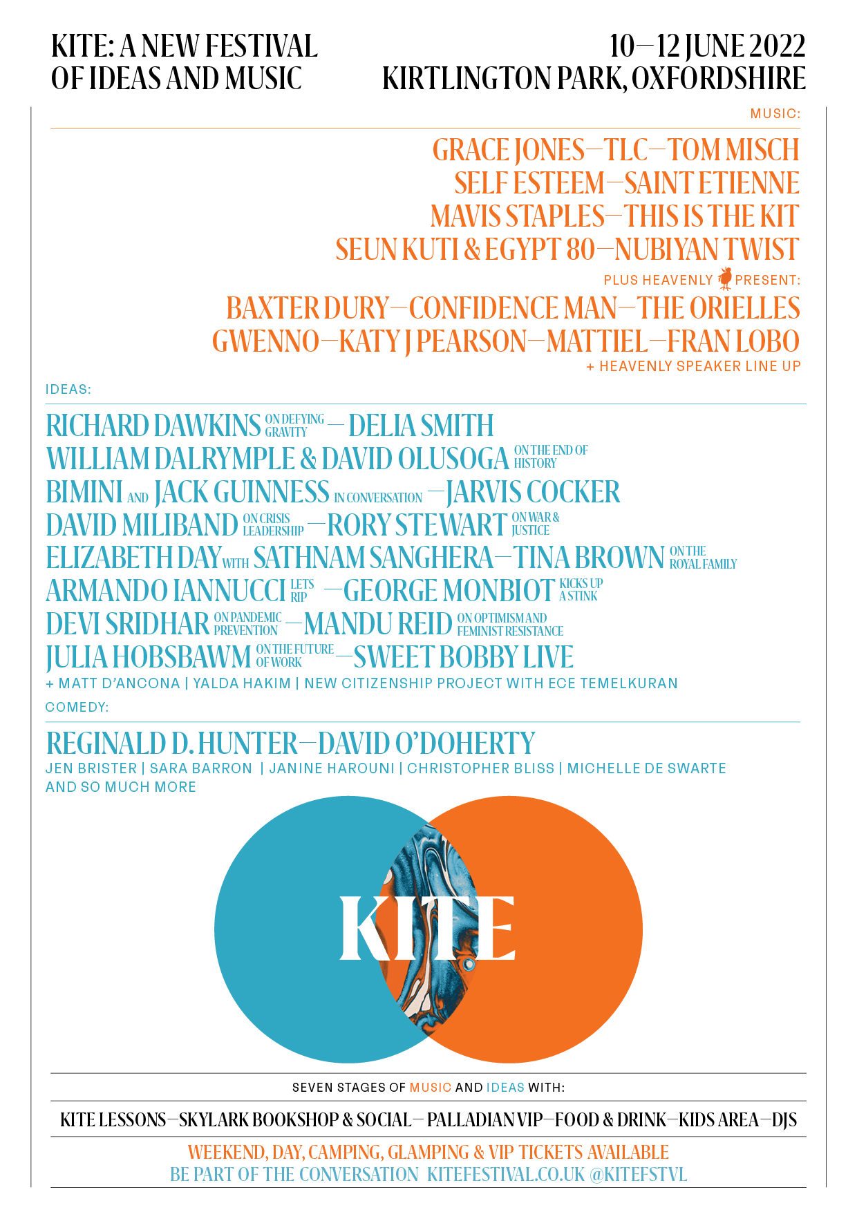 KITE Full Line Up Hero