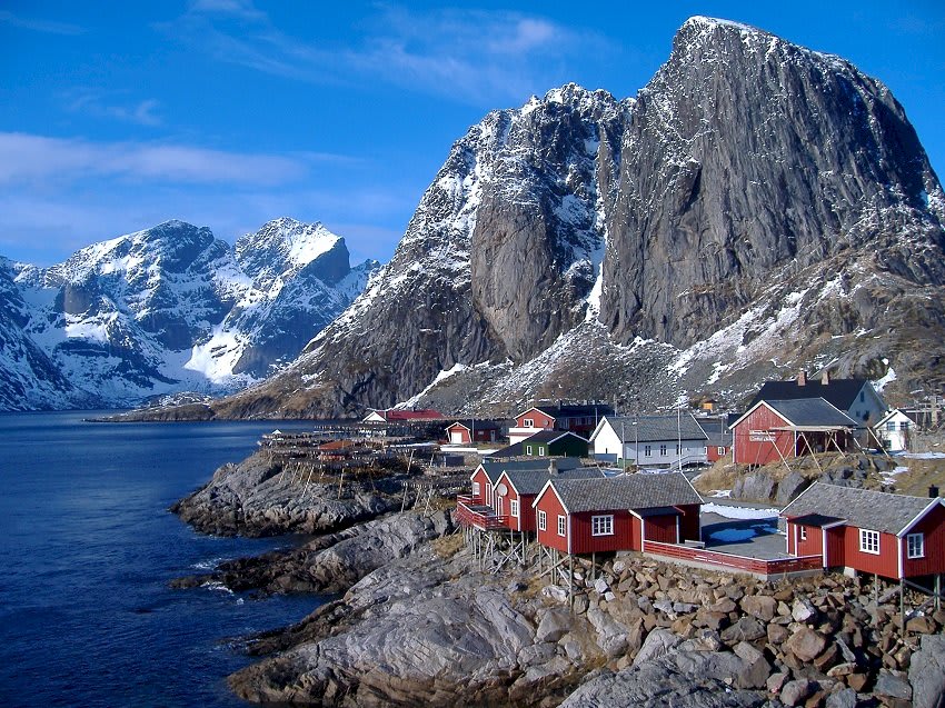 LOFOTEN Islands Mountains