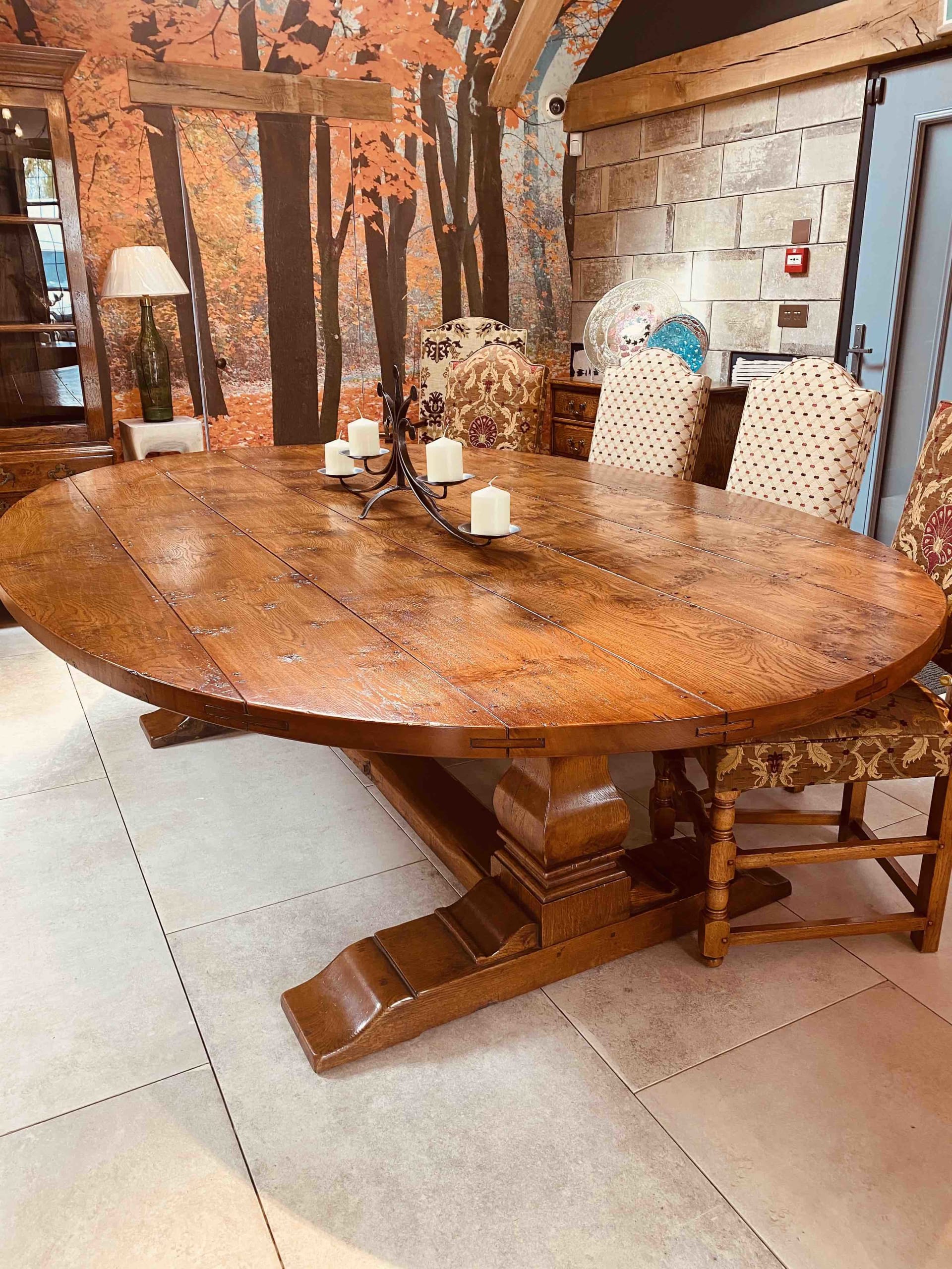 Large oval refectory table Sale May 2021 