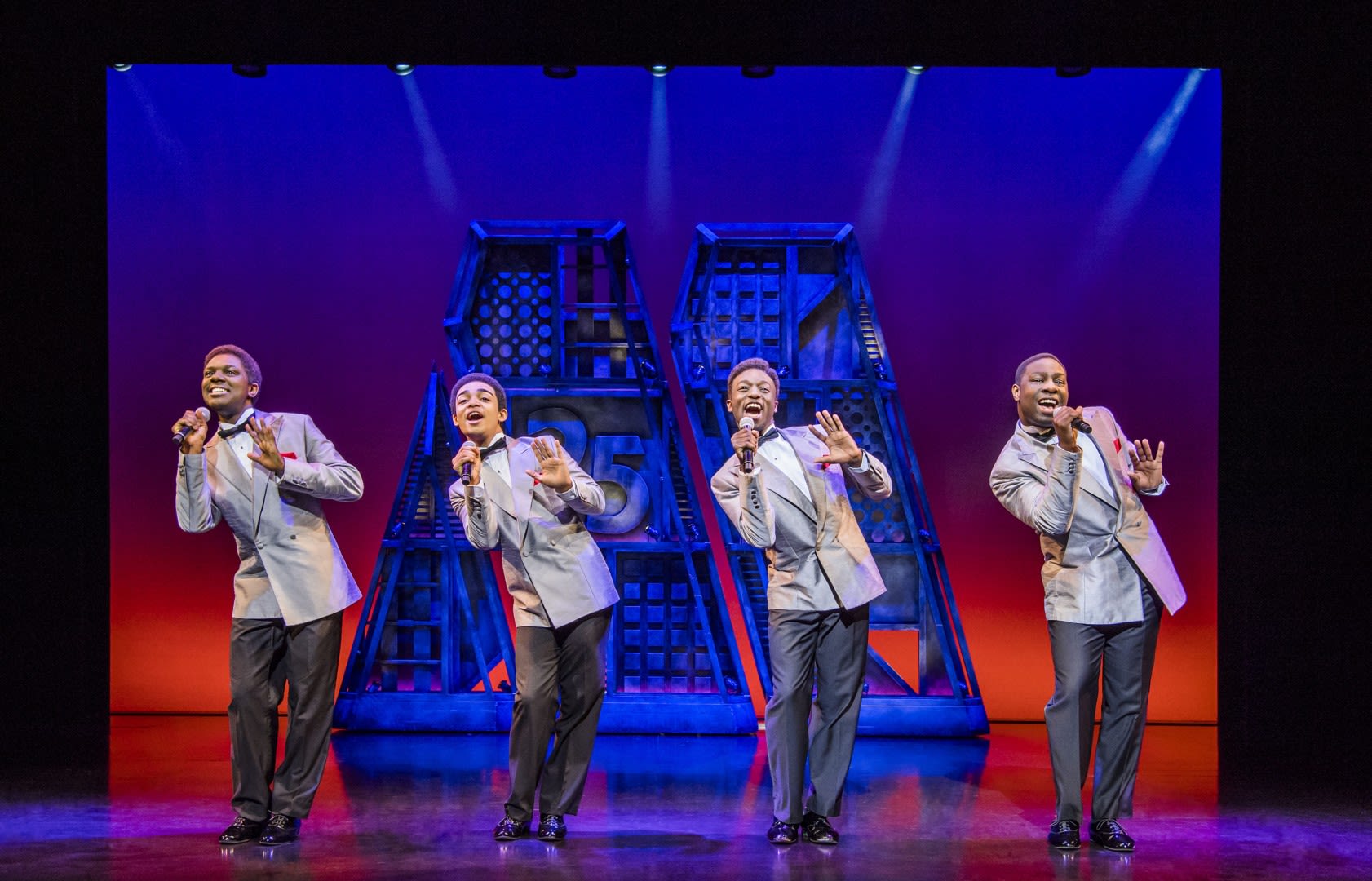 Motown The Musical The Four Tops credit Tristram Kenton