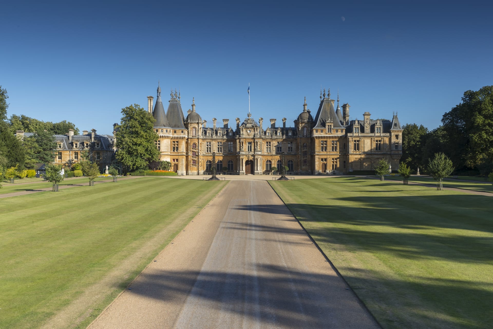 North Front Waddesdon National Trust Waddesdon Manor. Photo Chris Lacey