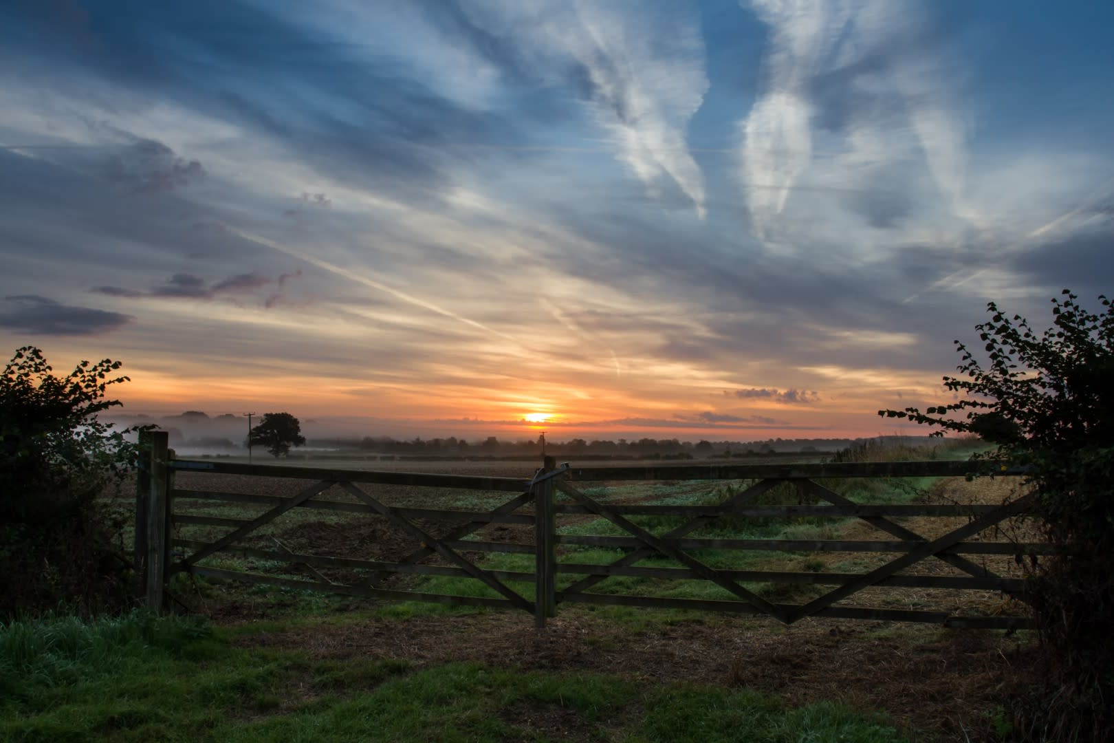 Optimism Sunrise over Oxfordshire