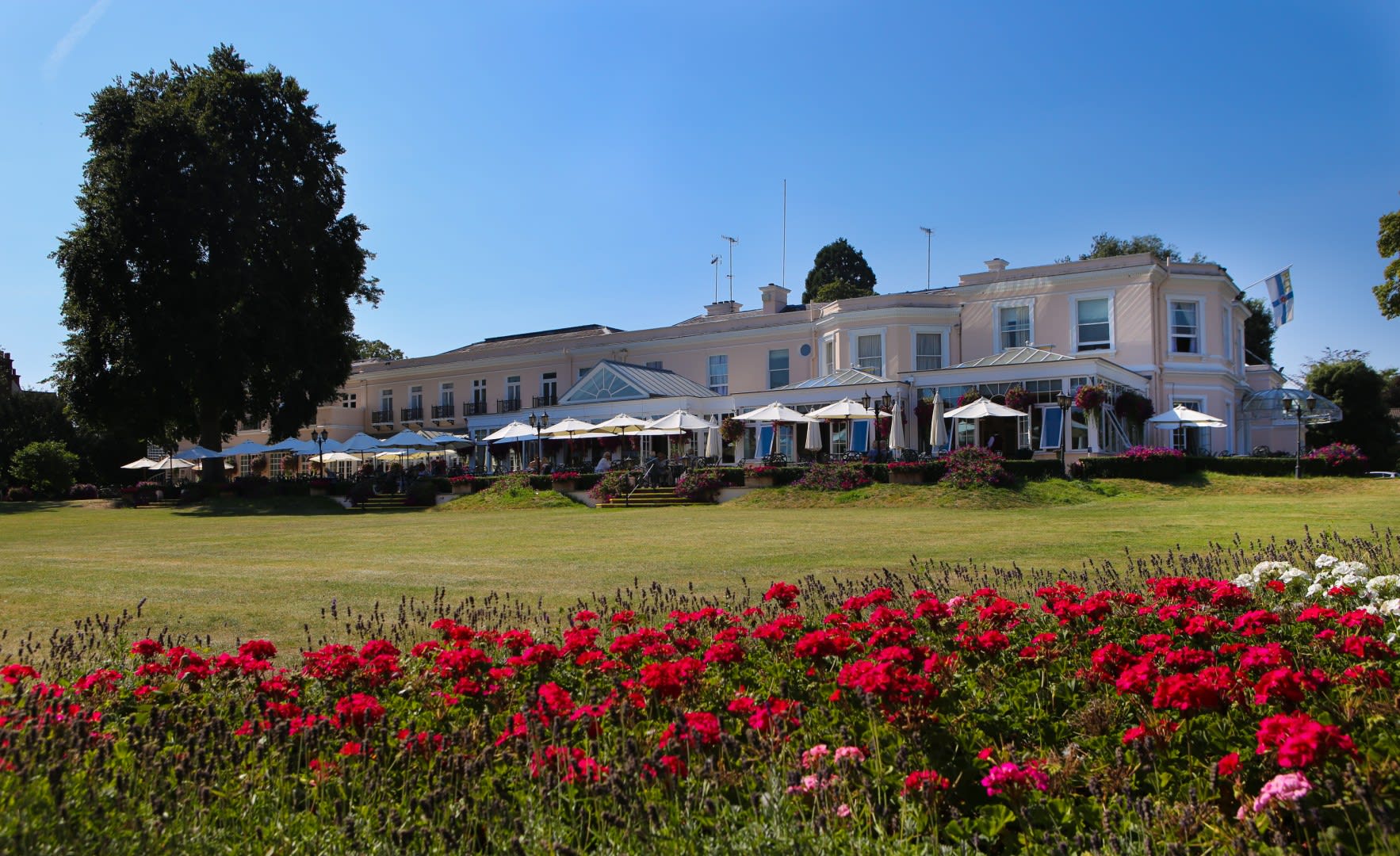 Phyllis Court Members Club outside