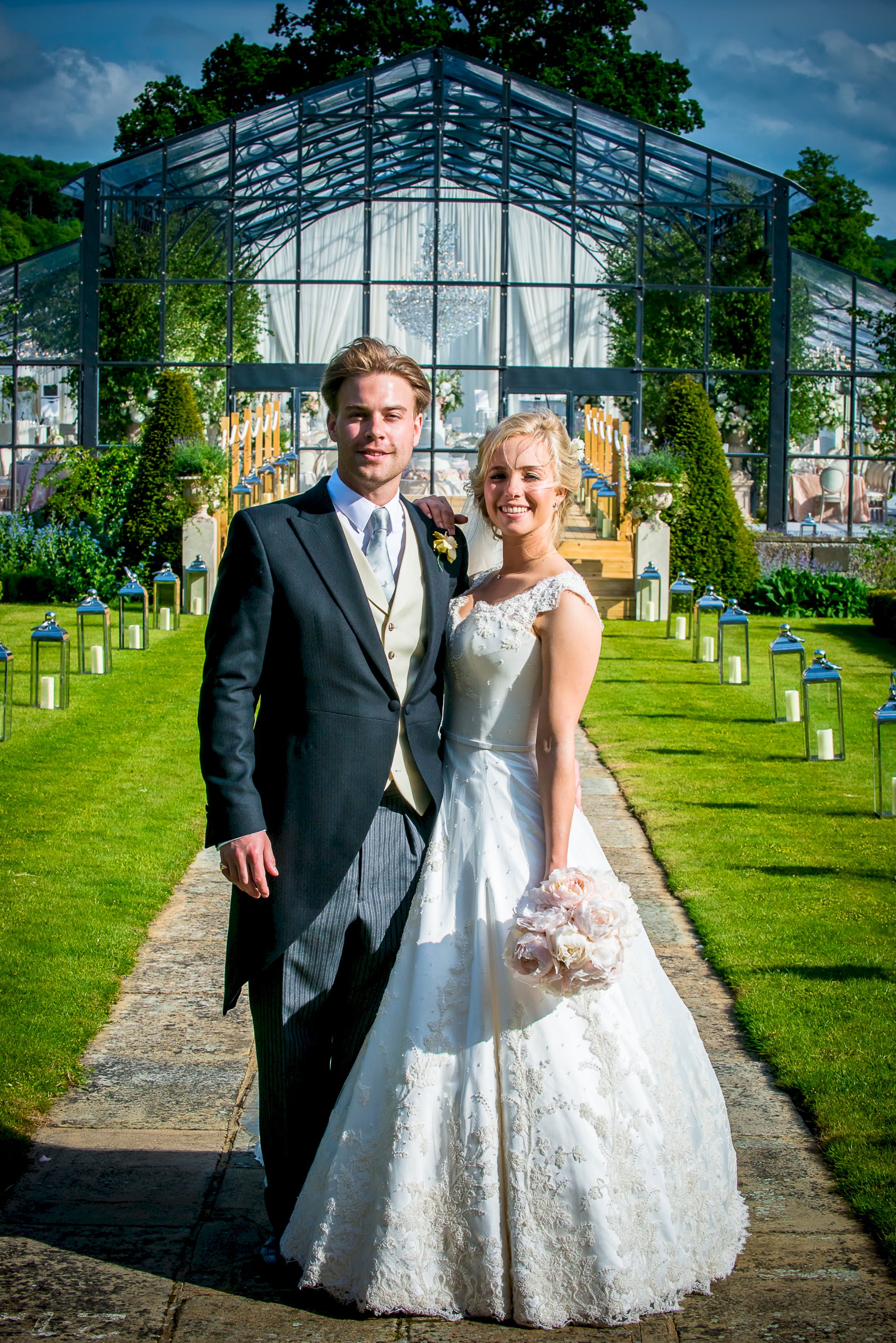 Designer Spotlight Phillipa Lepley Real Life Wedding Picture