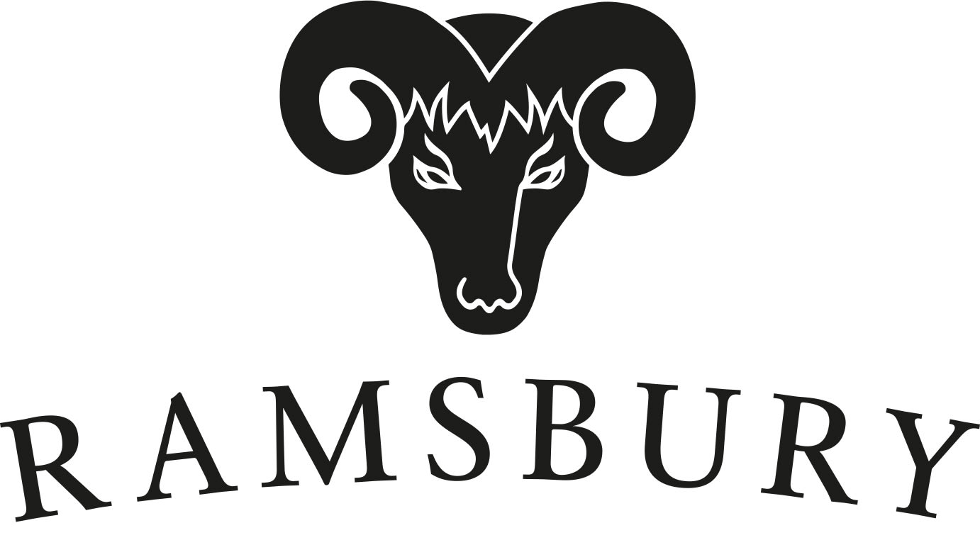 Ramsbury Rams Head   Black   White BG pyhtg3