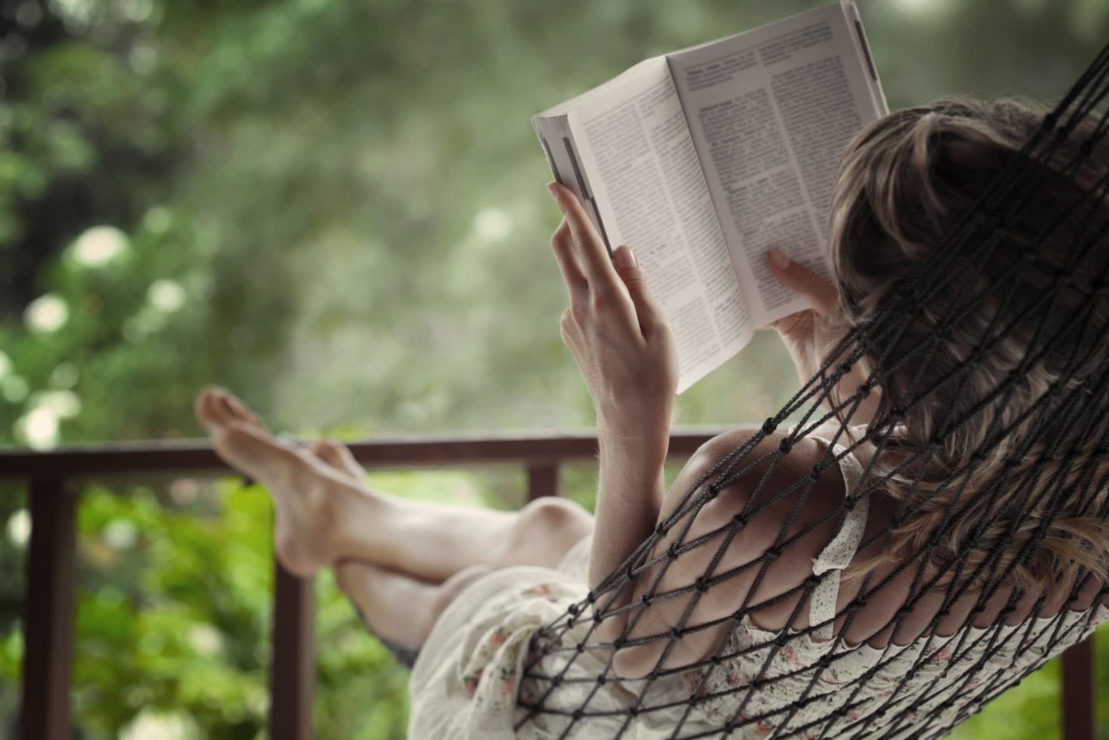 Reading in Hammock