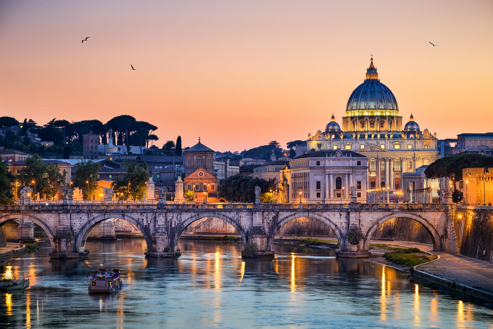 Rome cityscape high res