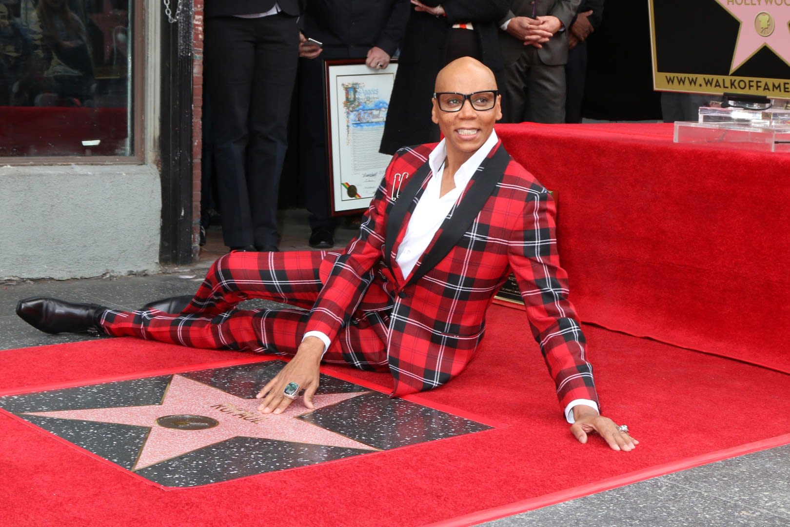 This month channelling Rupaul Charles Hollywood star