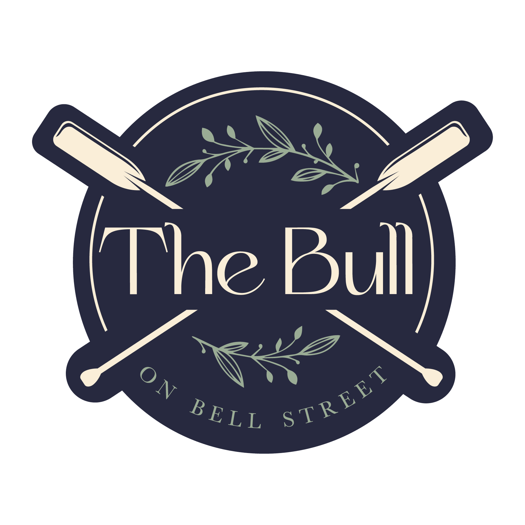 The Bull On Bell Street LOGO blue 3x behfns