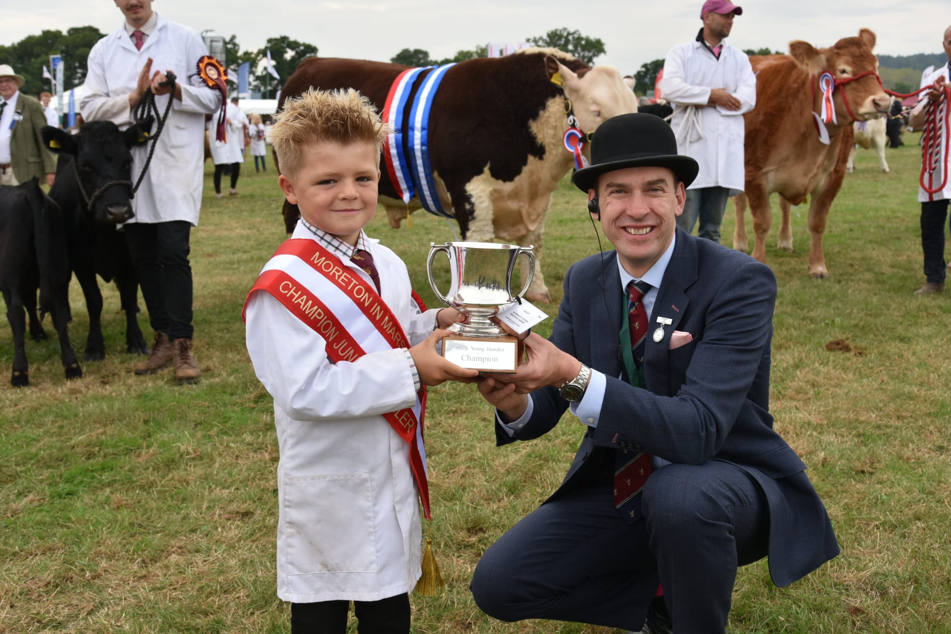 Tommy Digweed Champion Sheep Young Handler