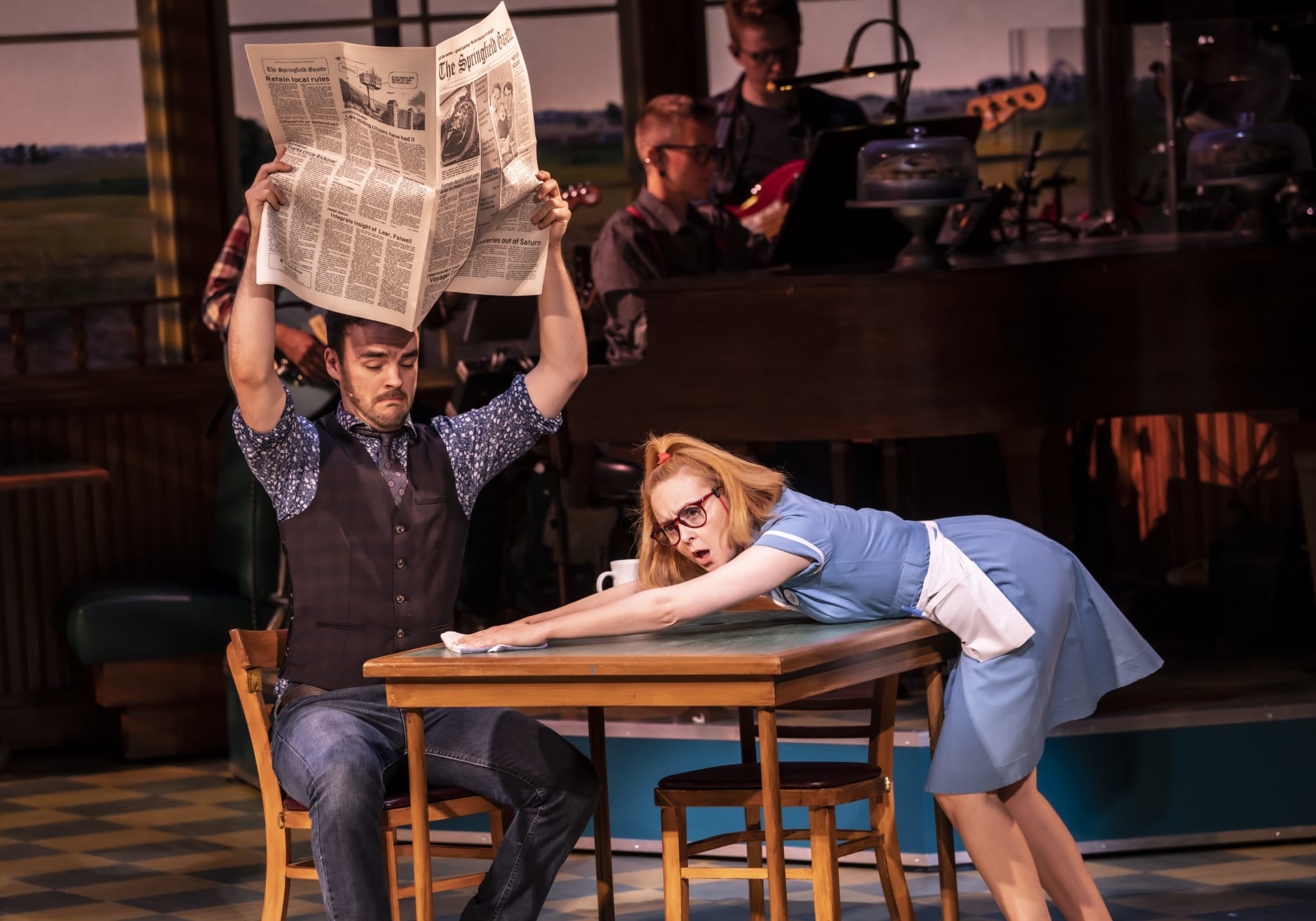 Waitress Scene Photo