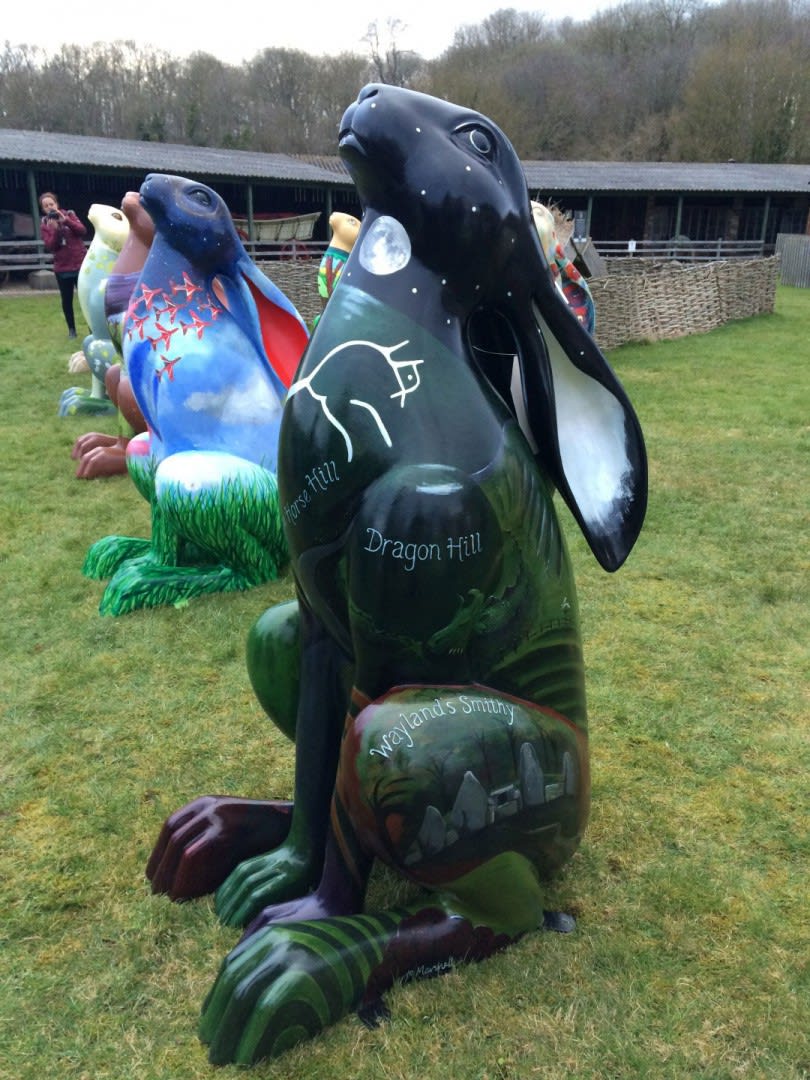 White Horse Hare The Hare of the Vale Gows Farm