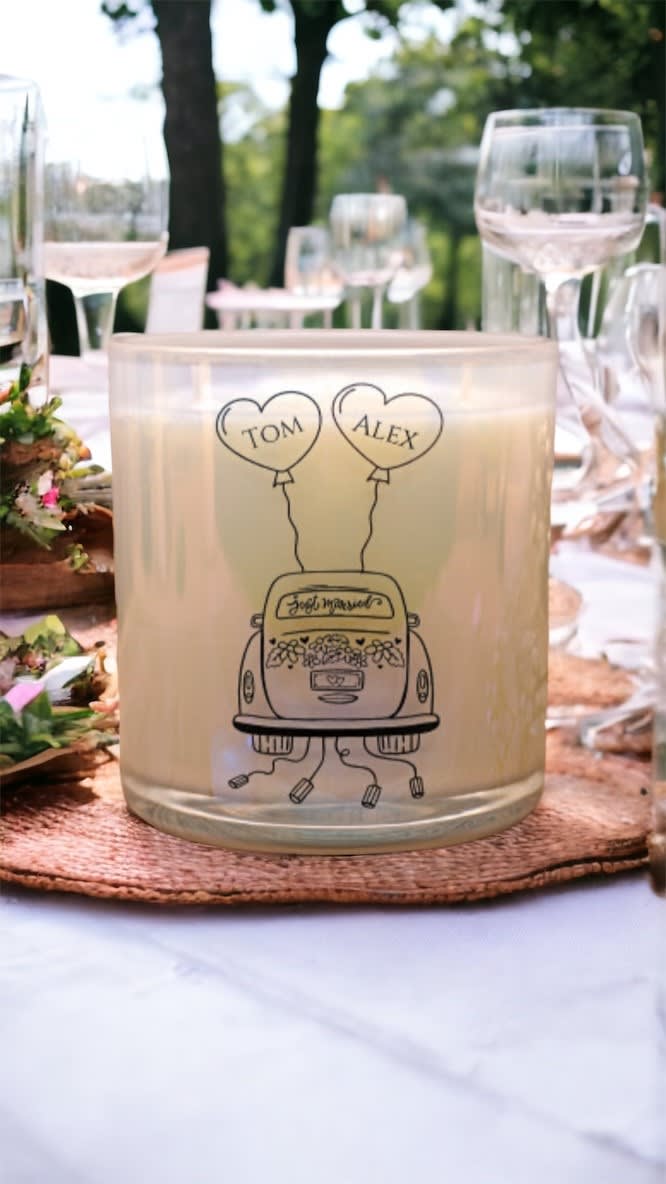 personalised wedding car g3ds89