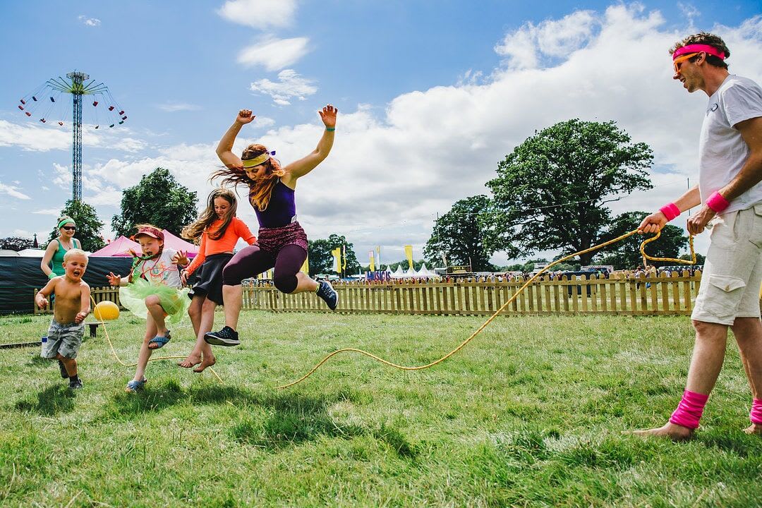 80s Themed Family Programme Family Jump Rope